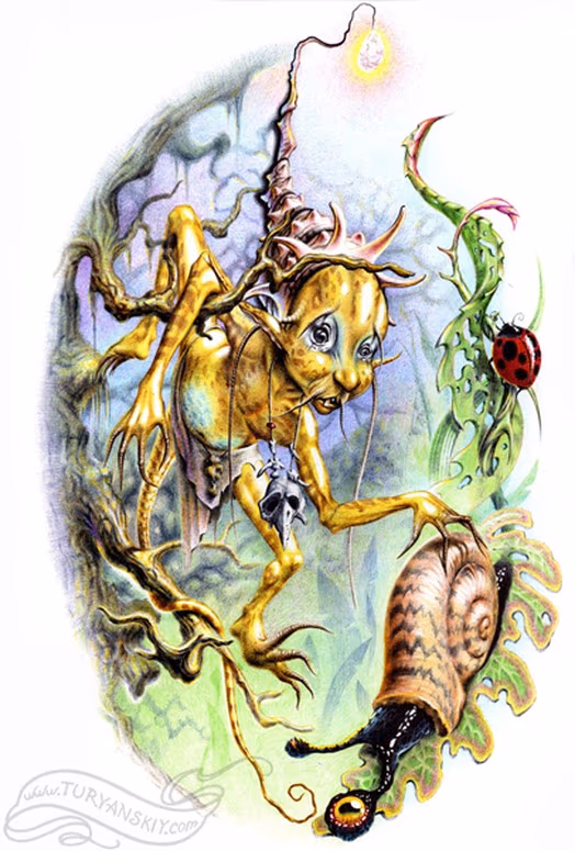 Sheller fancy snail man