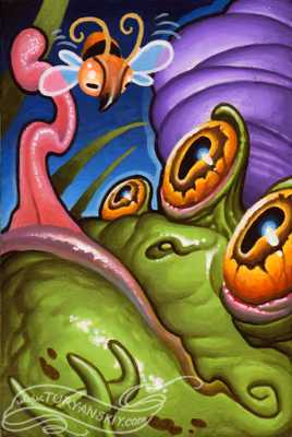 Shaman frog's dinner