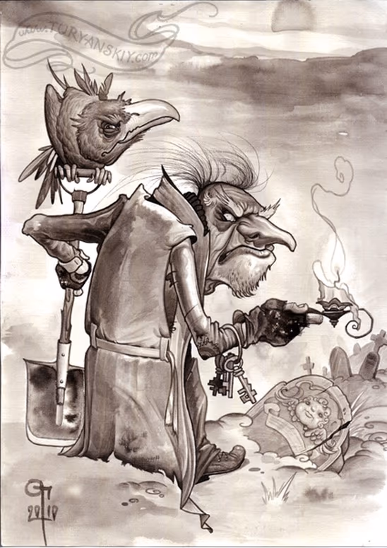 Cemetery man