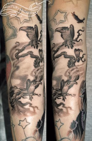 Crow tattoo