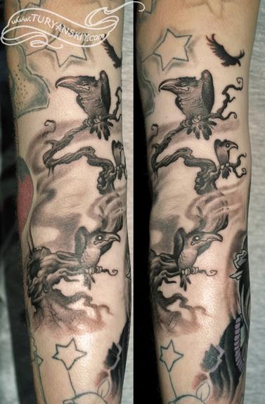 Crow tattoo