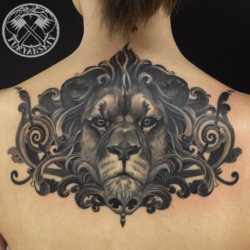 Lion tattoo
