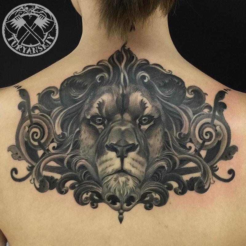 Lion tattoo