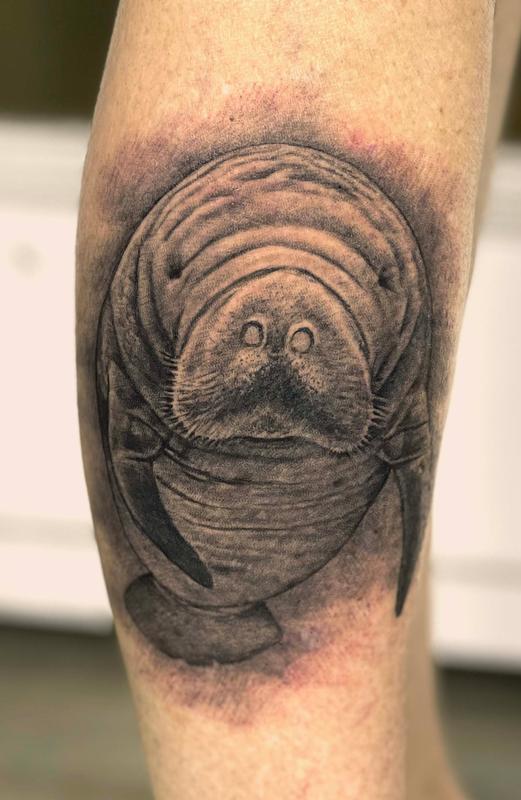 Manatee Tattoo