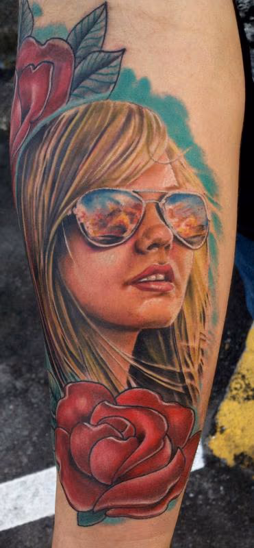 Girl with Aviators