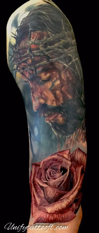 Religious tattoo