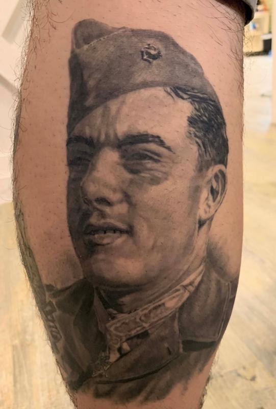 Memorial Portrait Tattoo