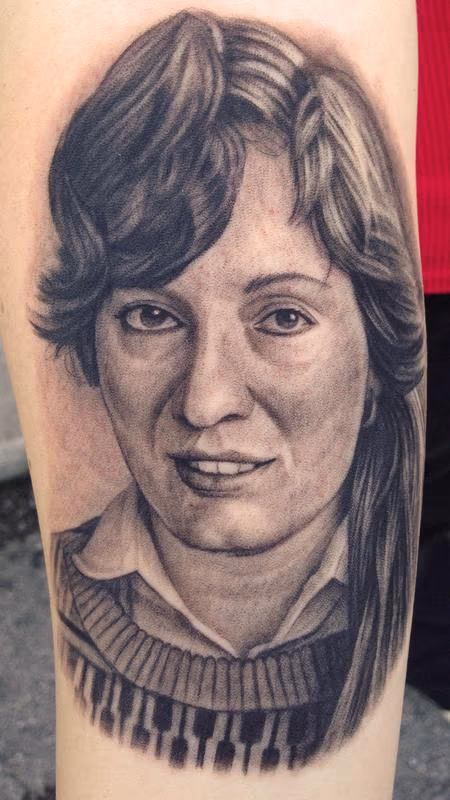 Portrait Tattoo of client's mom
