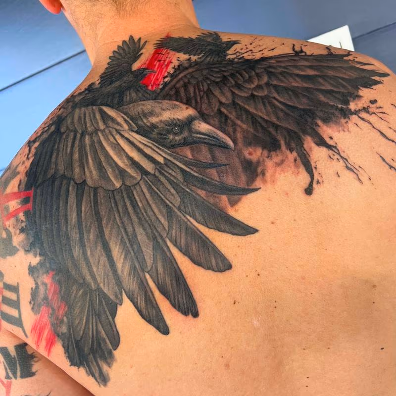 Raven Tattoo