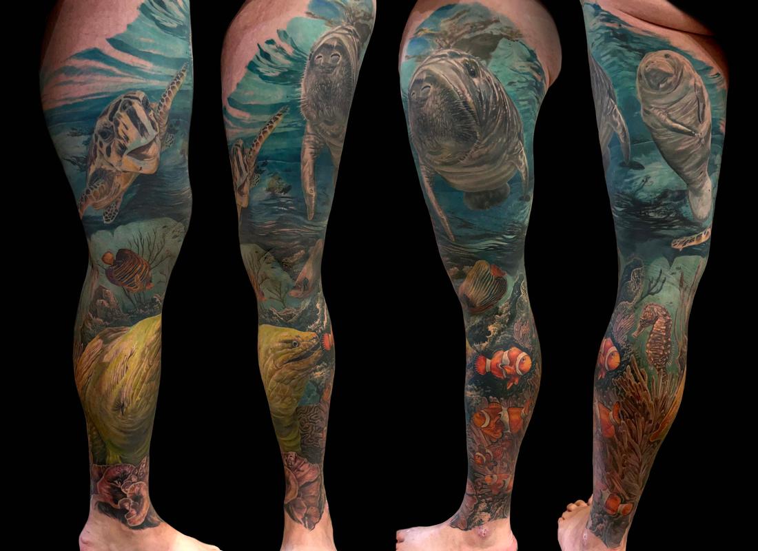 Underwater Leg Sleeve