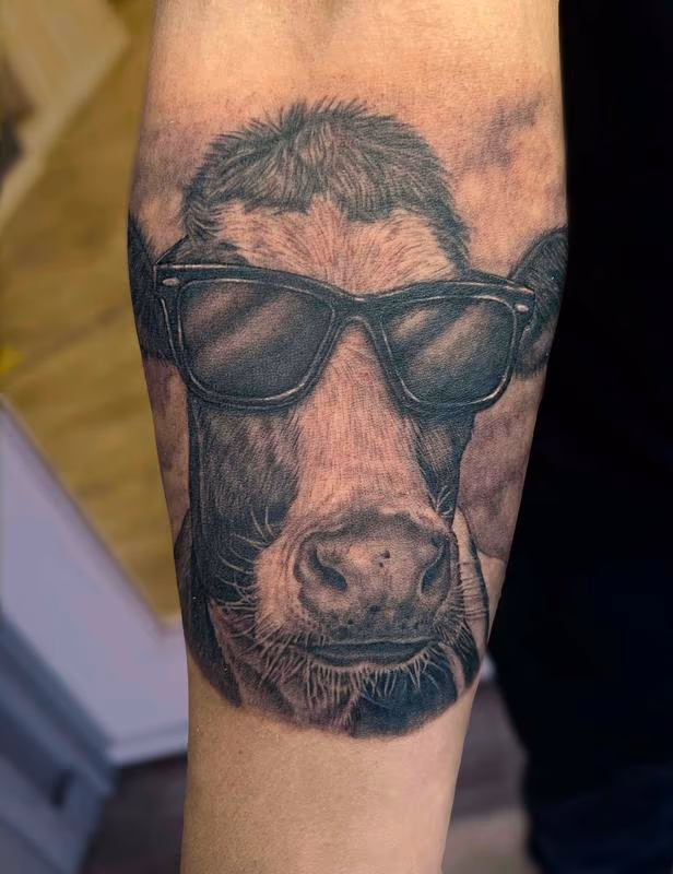 Cow Tattoo