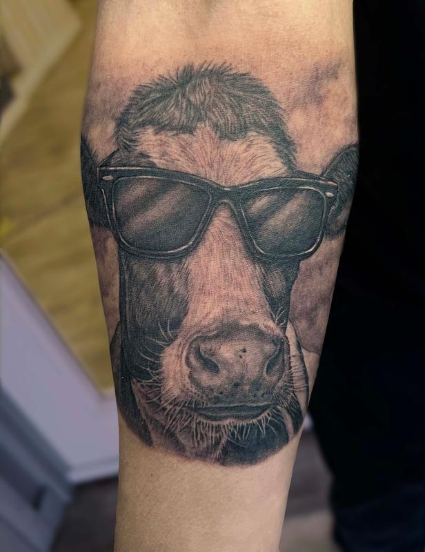 Cow Tattoo