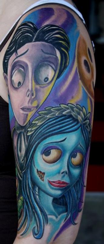 Corpse Bride Tattoo