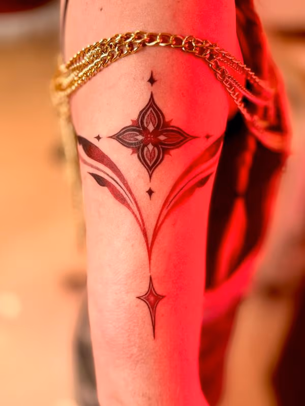 Decorative Arm Tattoo