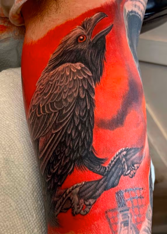 Raven Tattoo