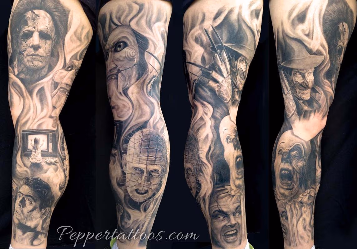 Black & Grey tattoo