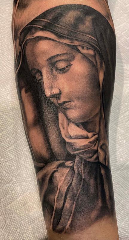 Mother Mary Tattoo