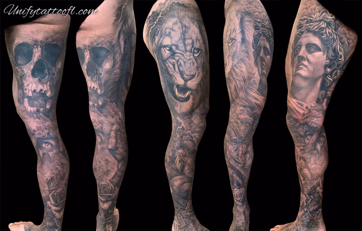 Warrior leg sleeve