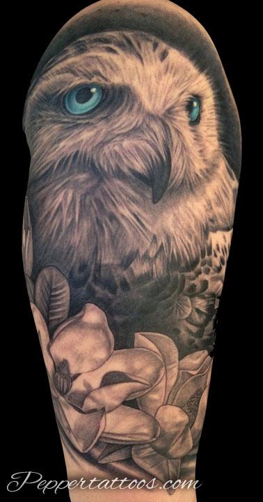 Snowy Owl Tattoo