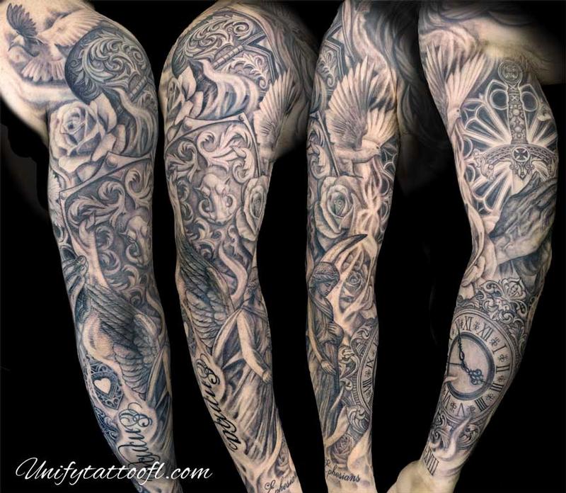 Black & Gray Sleeve
