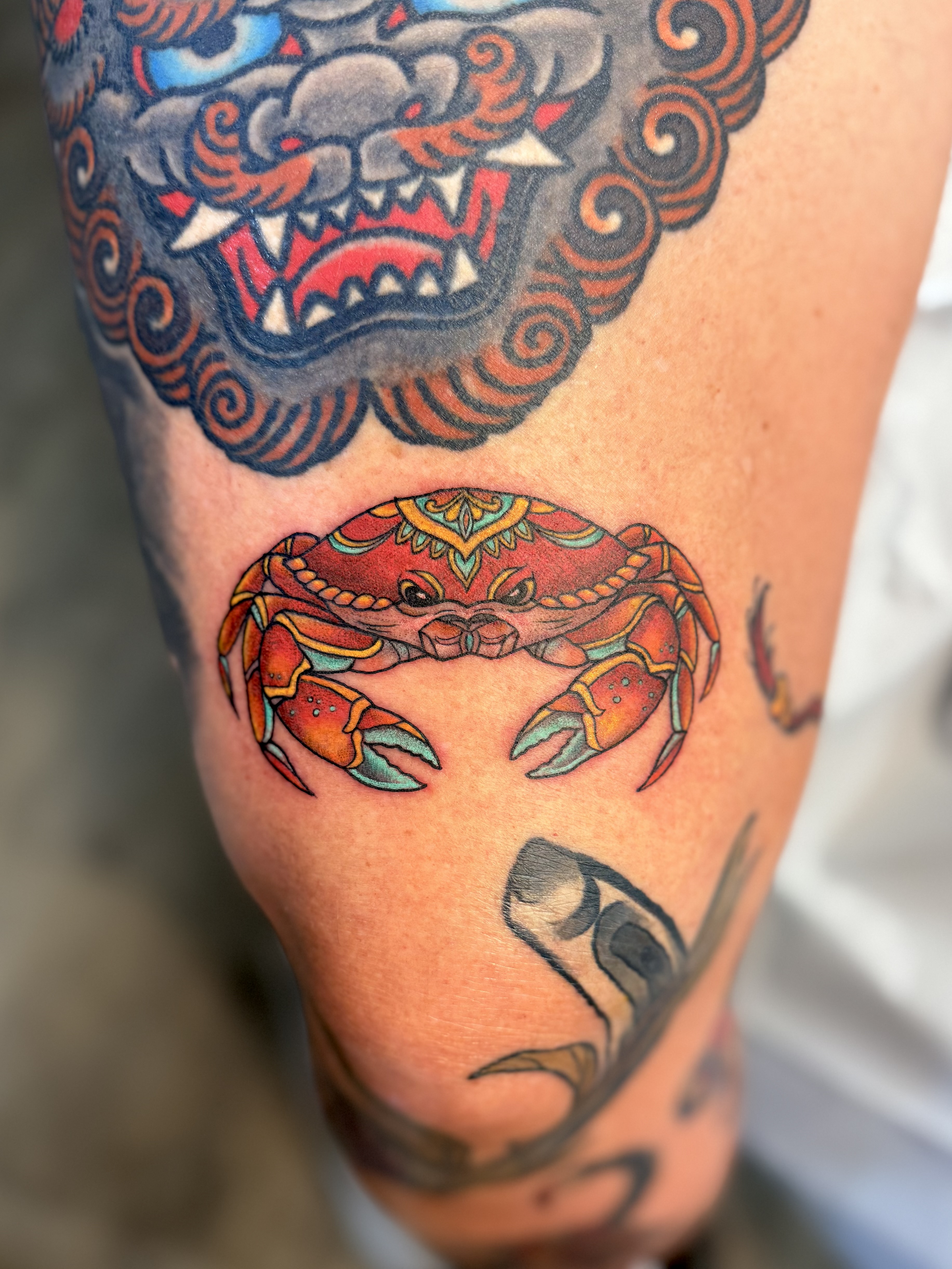 Neotraditional Color Crab 