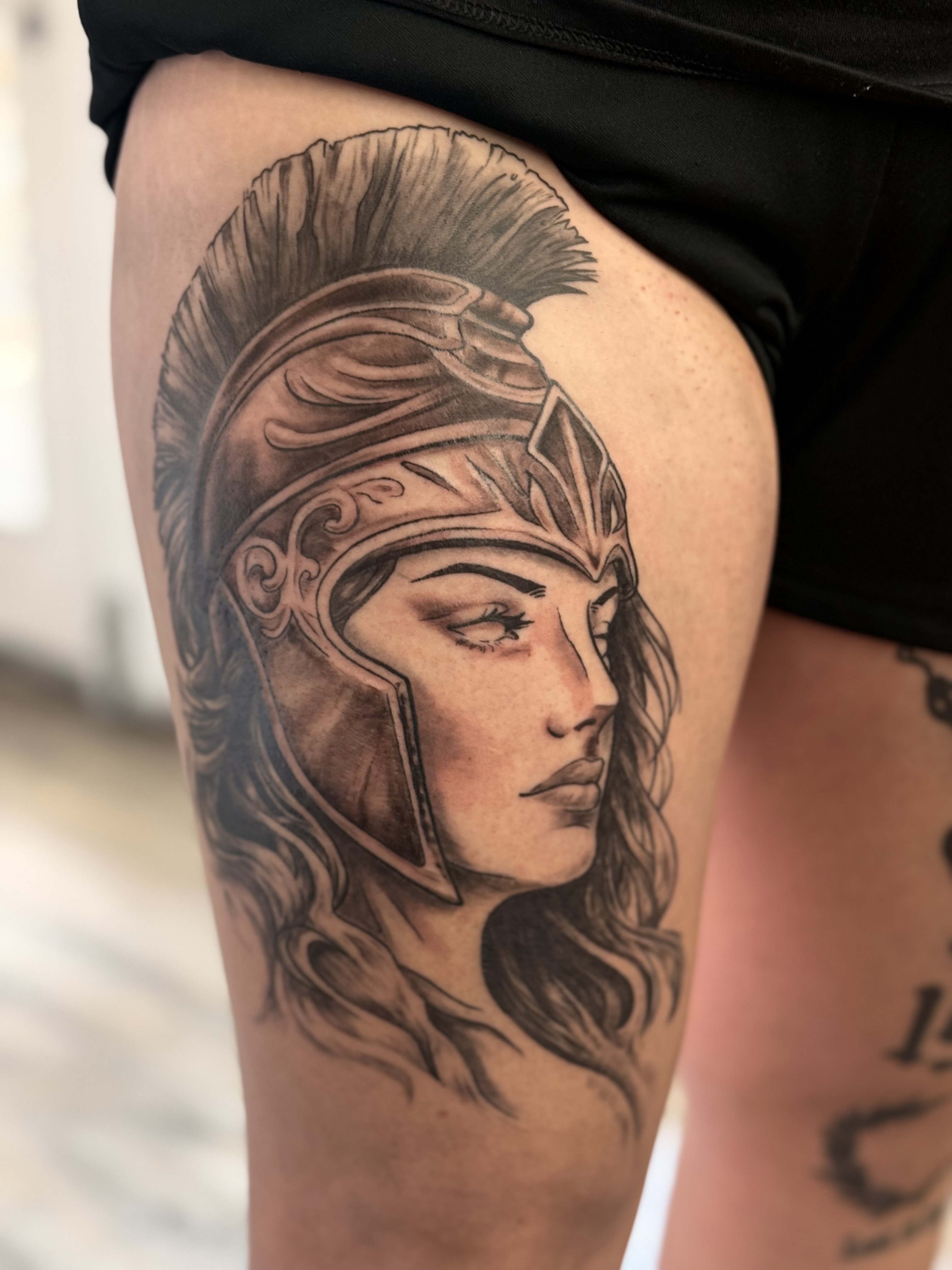 Illustrative Athena Portrait