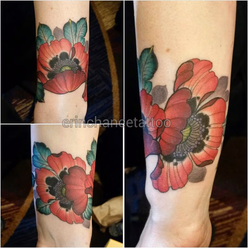 Poppy cuff