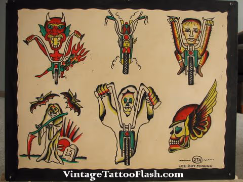 Lee Roy Minugh Flash Sheet 27A Original