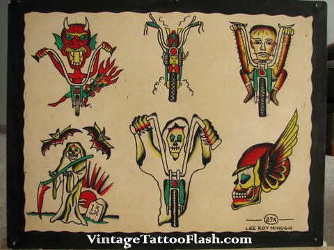 Lee Roy Minugh Flash Sheet 27A Original