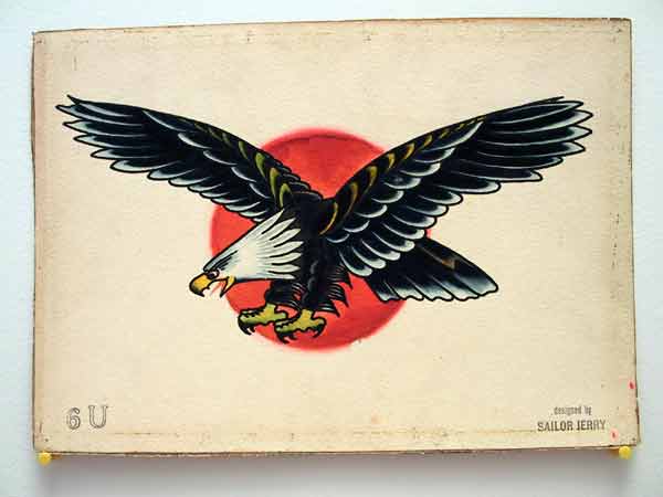 Sailor Jerry Eagle Flash Sheet 6U