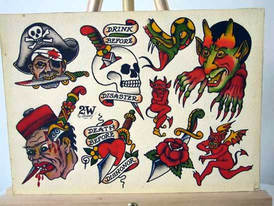 Sailor Jerry Flash Sheet 2W
