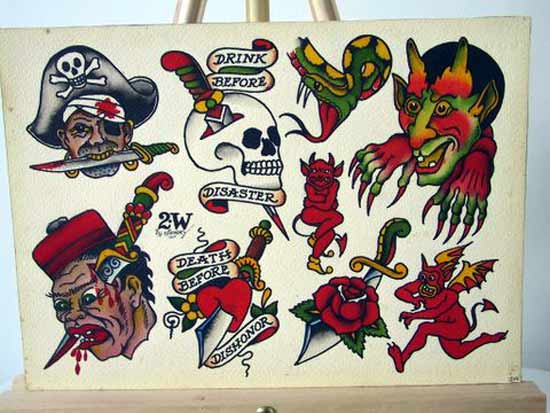 Sailor Jerry Flash Sheet 2W