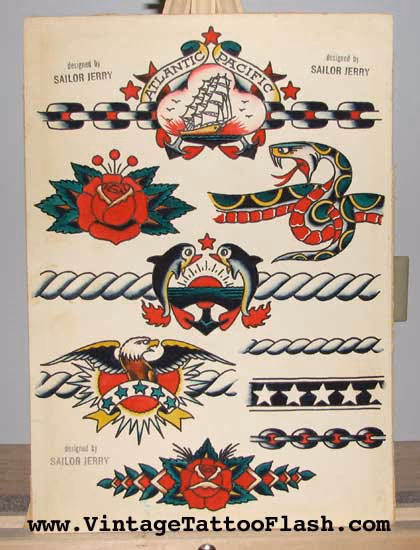 Sailor Jerry Flash Sheet - Armbands