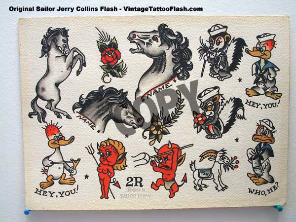 Sailor Jerry Flash Sheet 2R
