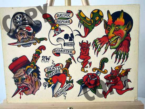 Sailor Jerry Flash Sheet 2W