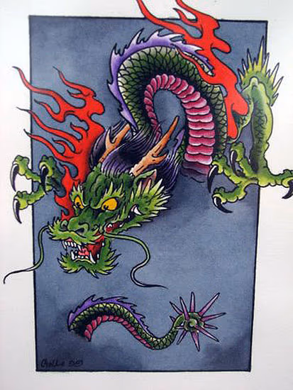 Dragon Flash by Rollo (Mike Malone)