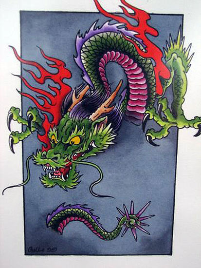 Dragon Flash by Rollo (Mike Malone)