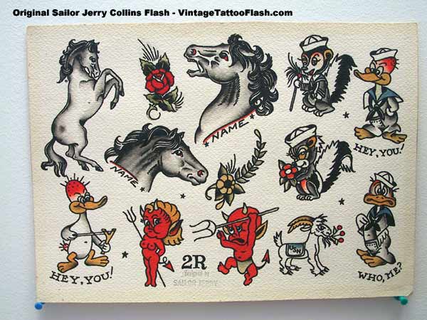Sailor Jerry Flash Sheet 2R