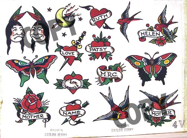 Sailor Jerry Flash 4V Indian Sheet