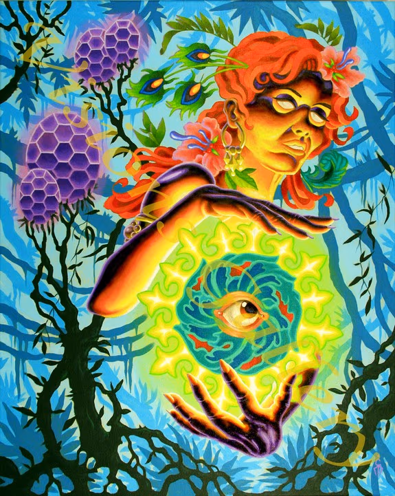 The Seed 24'x30' acrylic on canvas