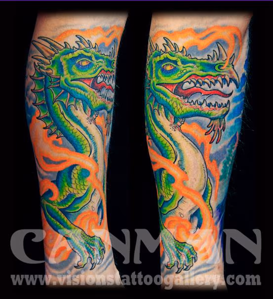 Medieval Dragon by Canman