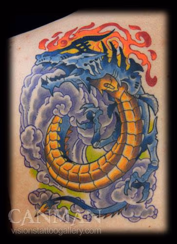 mechanical dragon