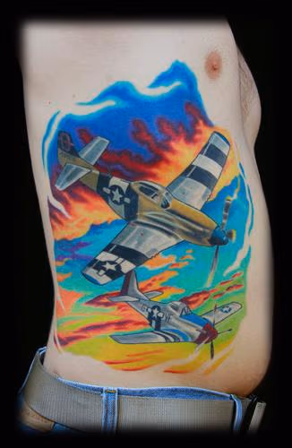 fighter planes