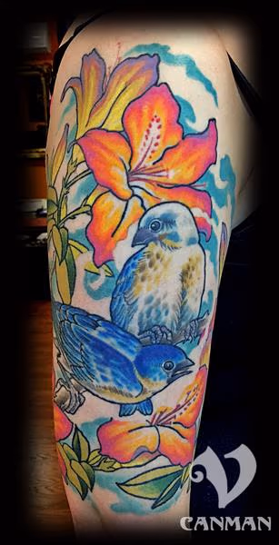 Blue birds