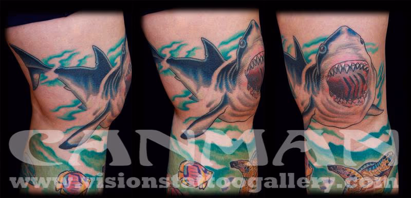shark tattoo
