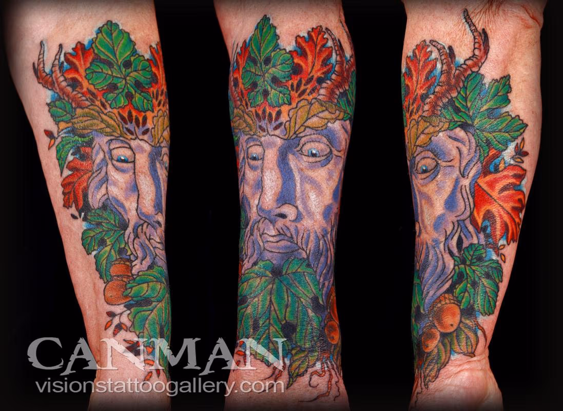Greenman Tattoo