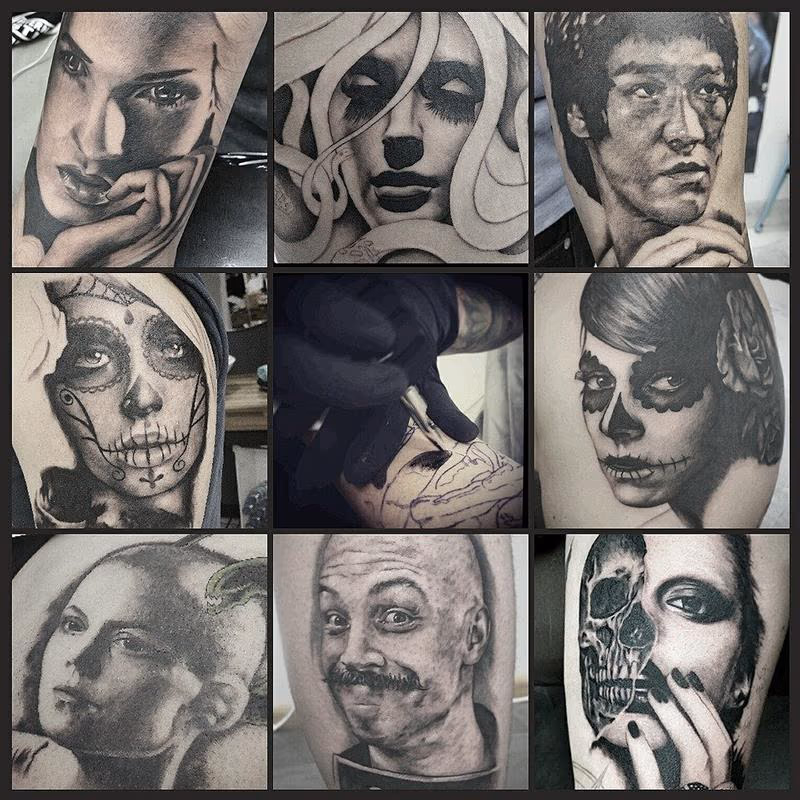 portrait collage