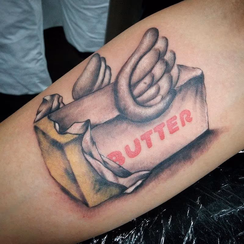 custom butter stick with wings