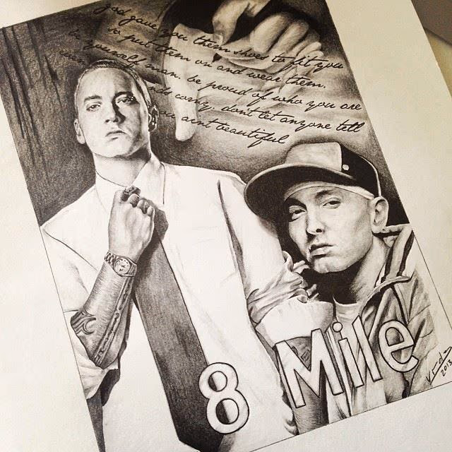 eminem portrait