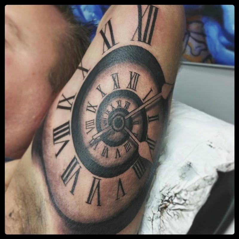 abstract clock